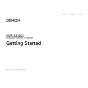 Denon AVR-3313CI manual cover