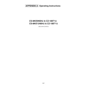 Panasonic CS-MKE9NB4U and CZ-18BT1U