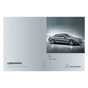 Mercedes-Benz CL 2014 manual cover