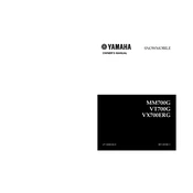 Yamaha MM700G, VT700G, VX700ERG 2002 manual cover