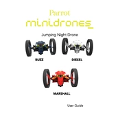 Parrot Jumping Night Drone Buzz Diesel Marshall Minidrone manual cover