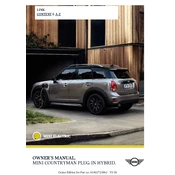 Mini SE Countryman 2019 manual cover