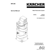 Karcher WR-30E 1.103-516.0 manual cover