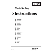 Thule 210102 manual cover