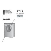 Hoover DYN 7165D-84 manual cover