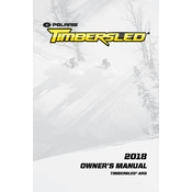 Polaris Timbersled ARO 120, ARO 120 LE, ARO 137, ARO 137 LE manual cover