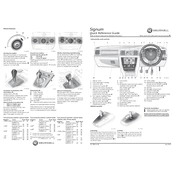 Vauxhall Signum 2007 manual cover