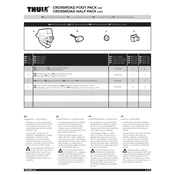 Thule Crossroad 450 manual cover