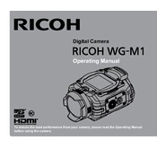 Ricoh WG-M1 manual cover