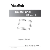 Yealink MTouchII manual cover