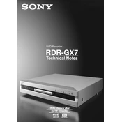 Sony RDR-GX7