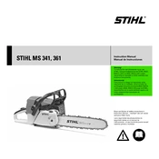 Stihl MS 341 MS 361 manual cover