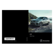 Mercedes-Benz GLE 2016 manual cover