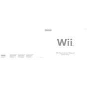 Nintendo Wii Operations manual cover