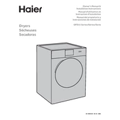 Haier QFD15 Series manual cover