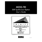 KORG MOSS-TRI manual cover