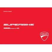 Ducati SuperBike 1199 Panigale Abs 2014 manual cover