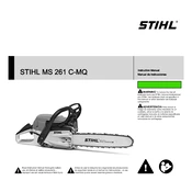 Stihl MS 261 C-MQ manual cover