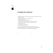 Apple Final Cut Studio Installing your Software manual cover