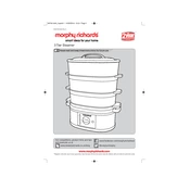 Morphy Richards 48755 3 Tier Steamer manual cover