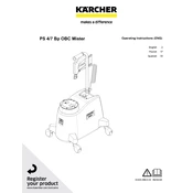 Karcher PS 4 7 Bp OBC Mister 1.007-084.0 manual cover