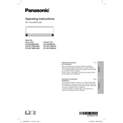 Panasonic CS-XE9WKUAW, CS-XE12WKUAW