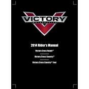 Polaris Victory Roads, Cross Tour Motorcycle manual cover