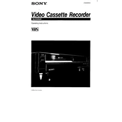 Sony SLV-555UC manual cover