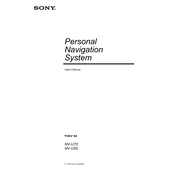 Sony NV-U50 manual cover