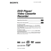 Sony SLV-D570H manual cover