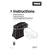 Thule Autana 3 901400 manual cover