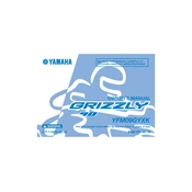 Yamaha YFM09GYXK Grizzly 90 2019 manual cover