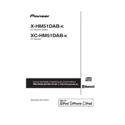 Pioneer X-HM51DAB-K manual cover