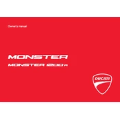 Ducati Monster 1200 R 2017 manual cover