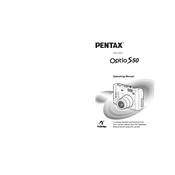 Ricoh Pentax Optio S50 manual cover