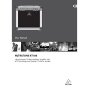 Behringer KT108 manual cover