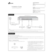 tp-link TL-SG2008 manual cover