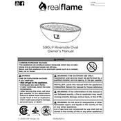 Realflame 590LP manual cover