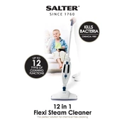 Salter SAL0045CDSFOB 12-in-1 Flexi Steam Cleaner manual cover