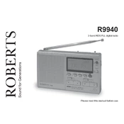 Roberts R9940 Analogue 0 manual cover