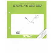 Stihl FS 160 FS 180 manual cover