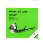 Stihl BR 106 manual cover