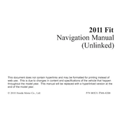 Honda Fit 2011 manual cover