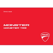 Ducati Monster 795 2015 manual cover