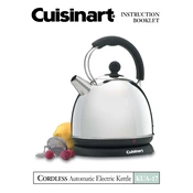 Cuisinart KUA-17 manual cover