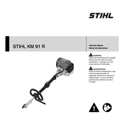 Stihl KM 91 R manual cover