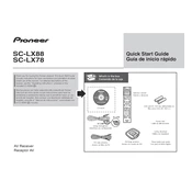 Pioneer SC-LX78 manual cover