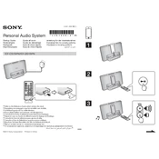 Sony ICF-CS15iPN manual cover