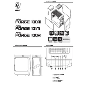 MSI MAG Forge 100M, MAG Forge 101M, MAG 100R manual cover