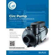 Balboa Circ Pump manual cover